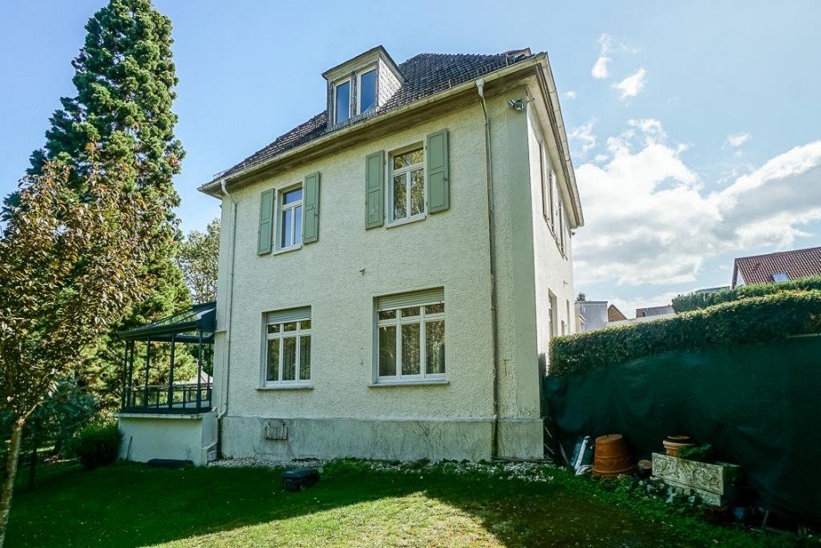 Ansicht Gartenseite Villa Bodenheim