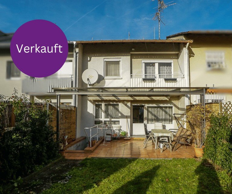 Oberstadt verkauft Mainz Reihenmittelhaus Mainz-Oberstadt: Interessantes Reihenmittelhaus mit Dachgeschoss-Ausbauoption mit Garten und Garage