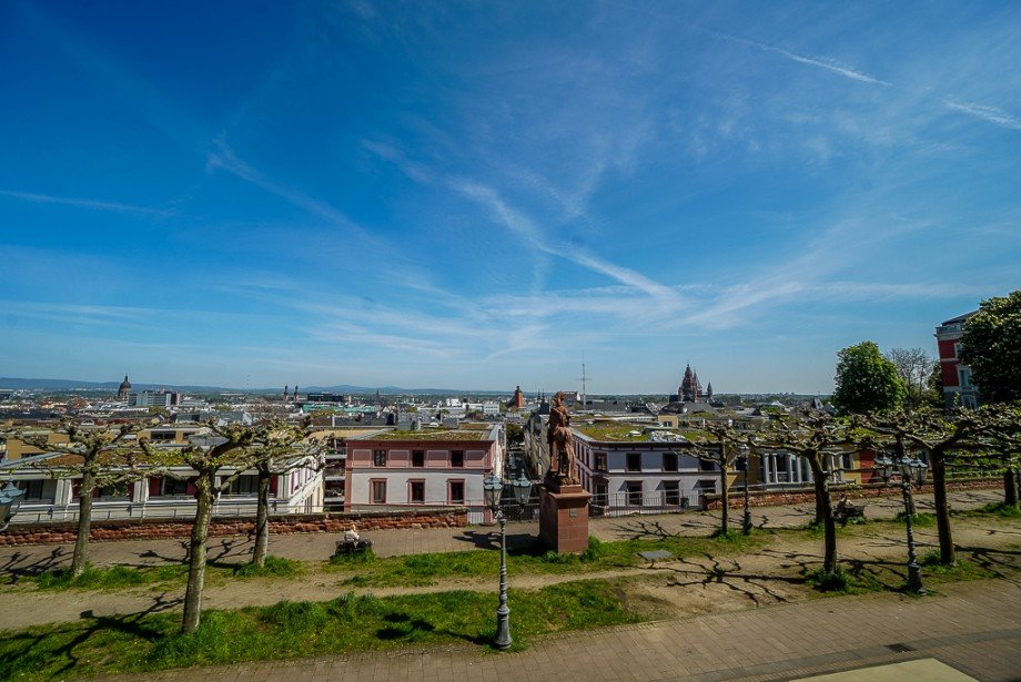 Kupferberg Terrassen Aussicht Etagenwohnung Mainz