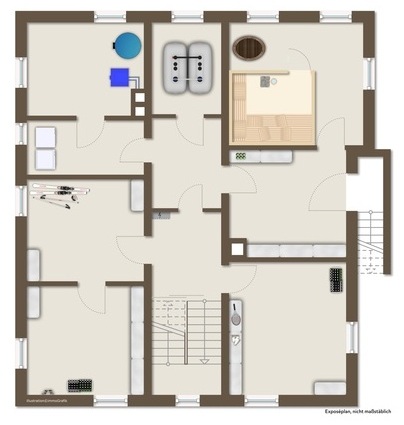 Grundriss Untergeschoss Zweifamilienhaus Todenroth