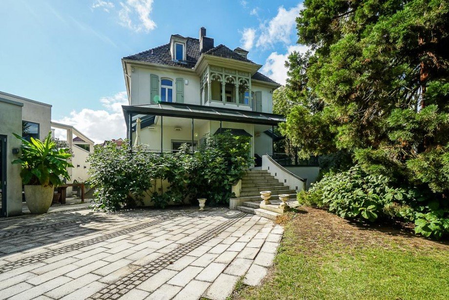 R�ckansicht Villa Bodenheim