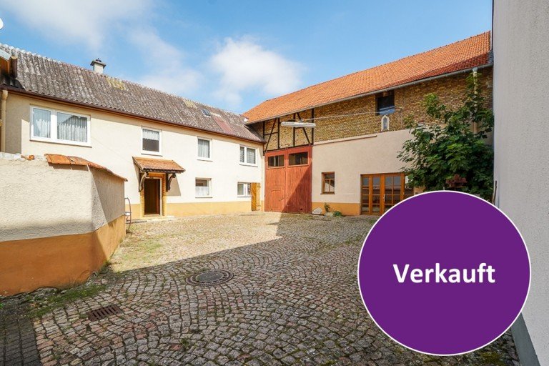 Hofreite Mainz Ebersheim K�hler Immobilien e.K. Mainz / Ebersheim Bauernhaus INTERESSANTE GROSSE HOFREITE IN MAINZ-EBERSHEIM MIT GROSSER SCHEUNE UND ZWEI H�USERN