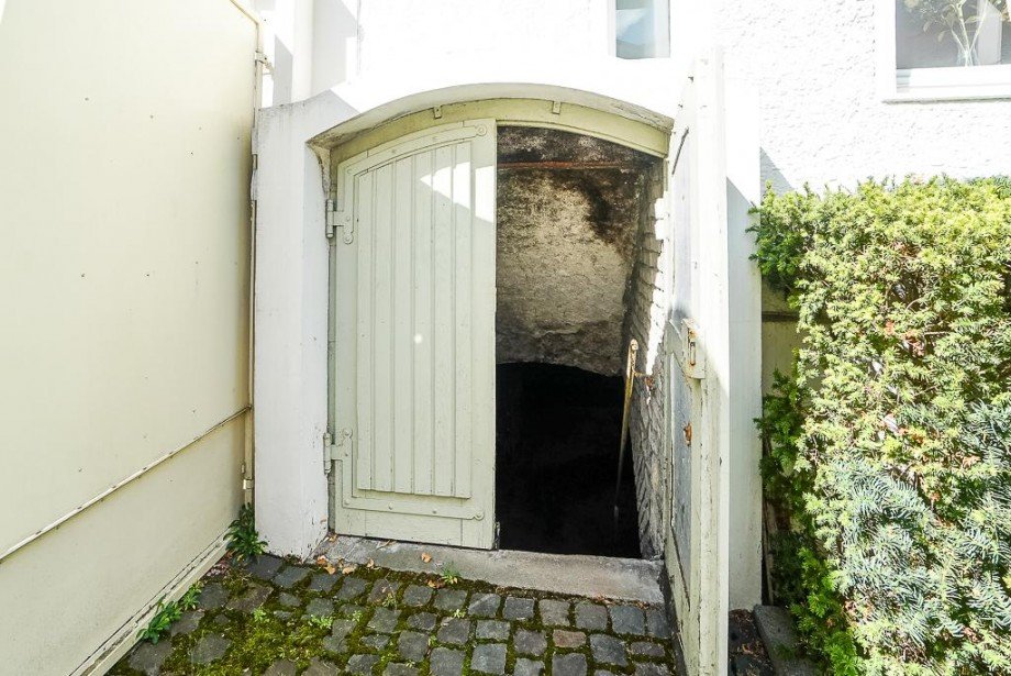 Tor zum Weinkeller Villa Bodenheim