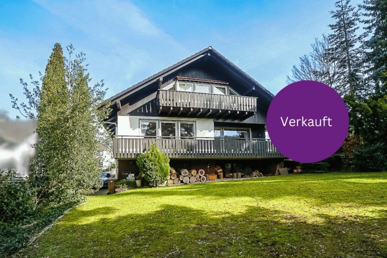 verkauft Niedernhausen Einfamilienhaus Sie suchen ein Einfamilienhaus mit Fernsicht, traumhaften Garten & Option einer ELW in Niedernhausen