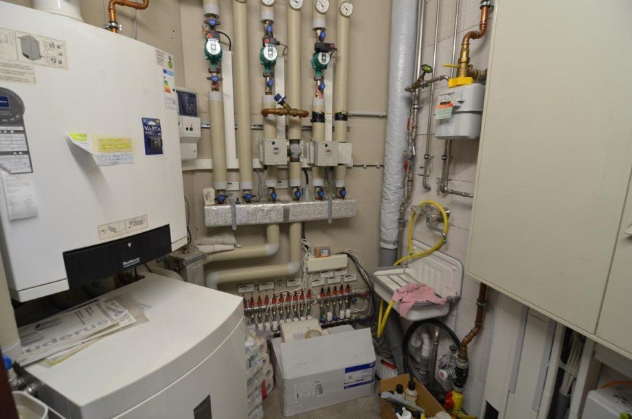 Heizung Nebengeb�ude / Loft Villa Bodenheim