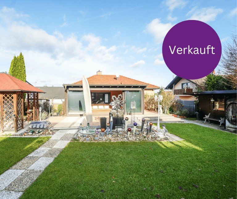 verkauft Mommenheim Einfamilienhaus Mommenheim: Praktischer Bungalow mit liebevoll gepflegtem Garten und Grundst�cksoptionen